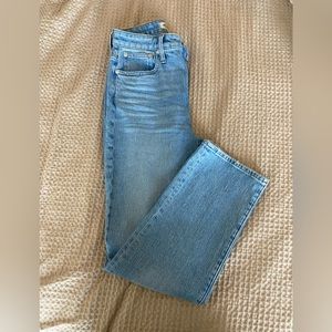 Madewell curvy perfect vintage straight leg jeans